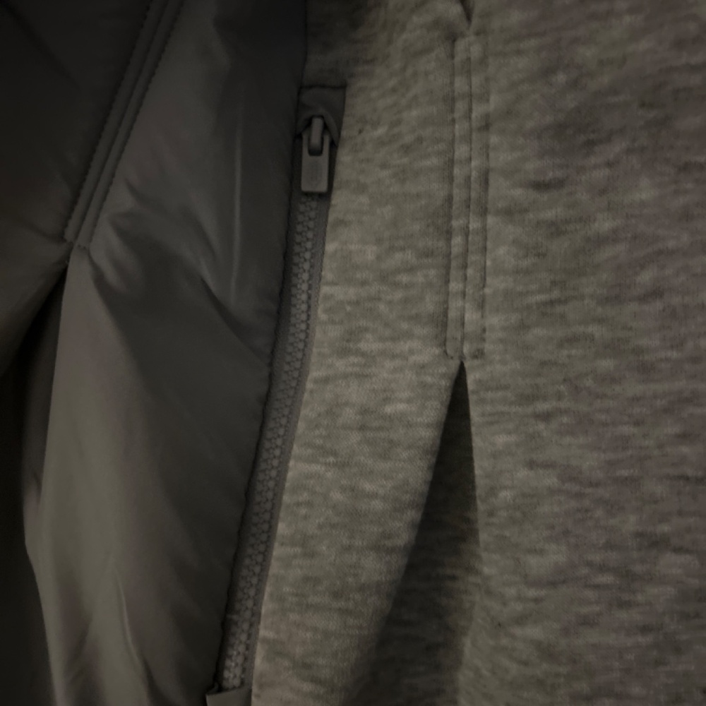 NWT Free people Gia Fleece Jacket Size XL in Grey Retail 168 - Picture 5 of 8